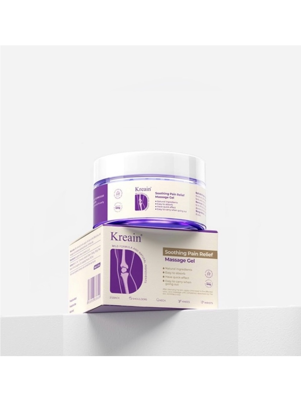 Kreain Joint Pain Relief Soothing Massage Gel Trio